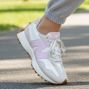 New Balance 327 Womens Sneakers Shoes Moonbeam & December sky various size 6